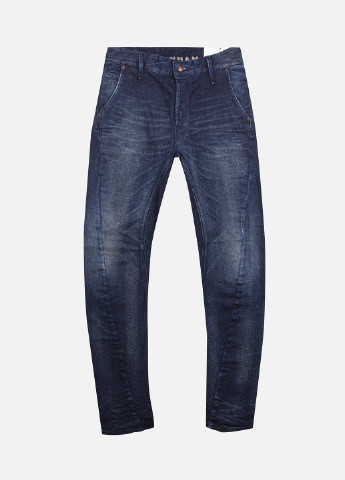 Синие демисезонные джинсы Denham