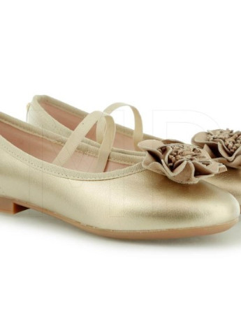 Золотые туфли для девочки (арт.) Mayoral