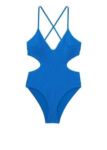 Синій літній купальник монокіні, суцільний Victoria's Secret