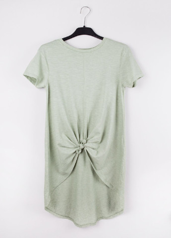 Оливковое (хаки) кэжуал платье Primark однотонное