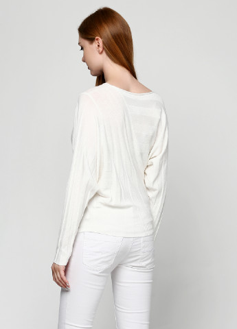 Белый демисезонный пуловер пуловер Oblique