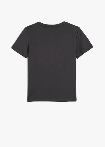 Темно-серая демисезонная футболка KOTON