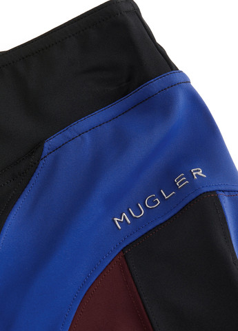 Комбинированные демисезонные леггинсы H&M х Mugler