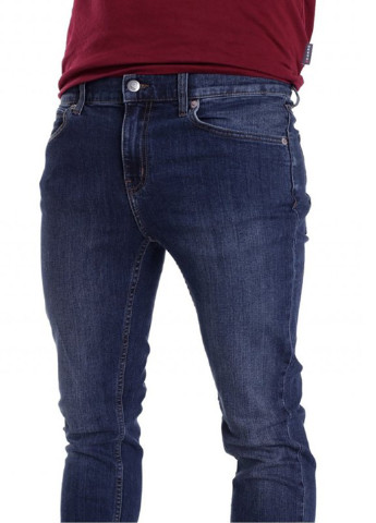Темно-синие демисезонные скинни джинсы Cheap Monday