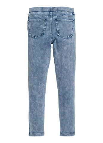 Джеггінси H&M варенка блакитні джинсові бавовна