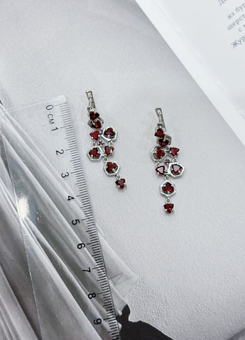 Серьги Silver Flame (307258656)