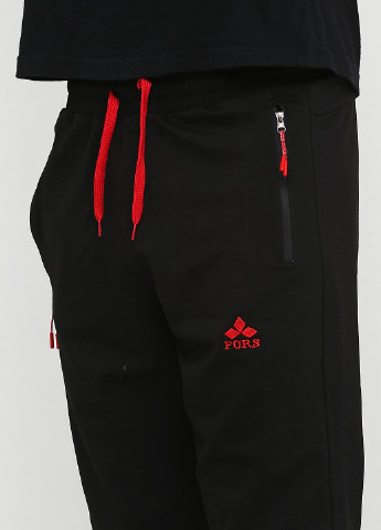 Черные спортивные демисезонные джоггеры брюки FORS