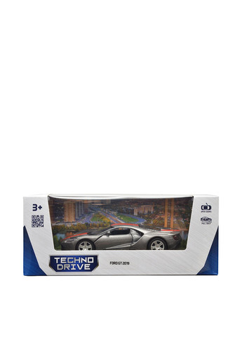 Автомодель FORD GT 2019, 6,5х18,7х7,7 см TechnoDrive (262909075)