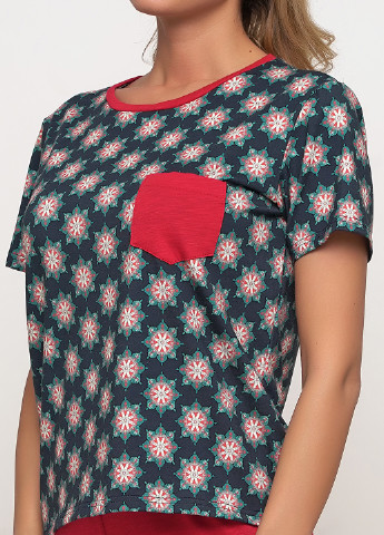 Комбинированная всесезон пижама (футболка, бриджи) футболка + бриджи Jhiva