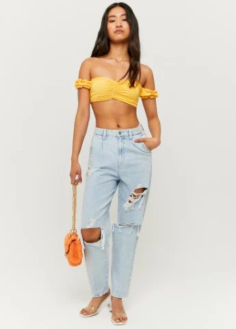 Джинсы Loose Jeans - HIGH WAIST SLOUCHY Tally Weijl - (244372546)