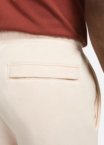 Кремовые спортивные демисезонные прямые брюки Nike