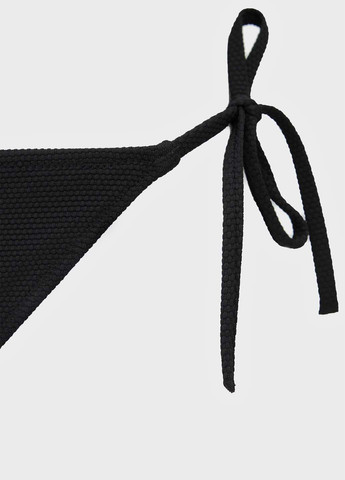 Черные купальные трусики однотонные Calvin Klein