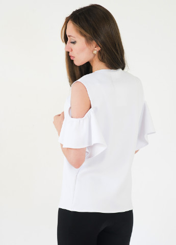 Белая летняя блуза Podium