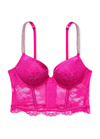 Розовый демисезонный комплект (бюстгальтер, трусики) Victoria's Secret