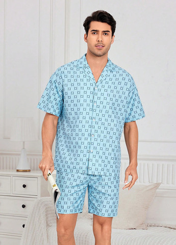 Пижама (рубашка, шорты) SHEIN (322849499)