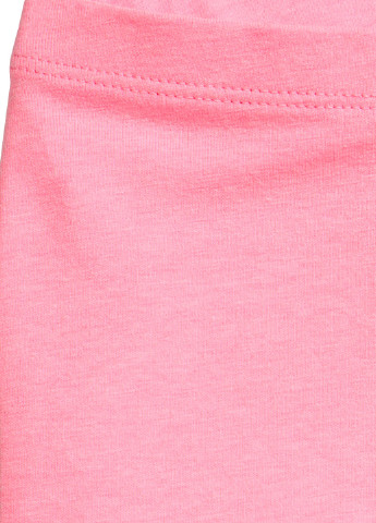 Капри H&M однотонные розовые кэжуалы