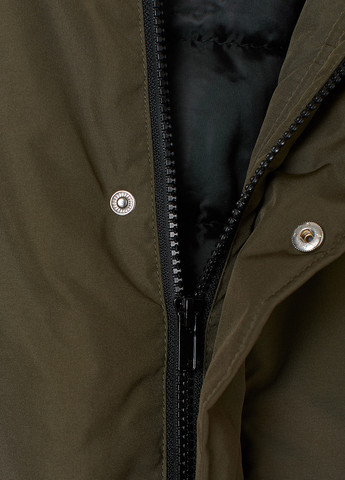 Оливковая (хаки) демисезонная куртка H&M