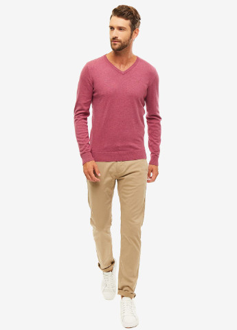 Розовый демисезонный пуловер пуловер Tom Tailor