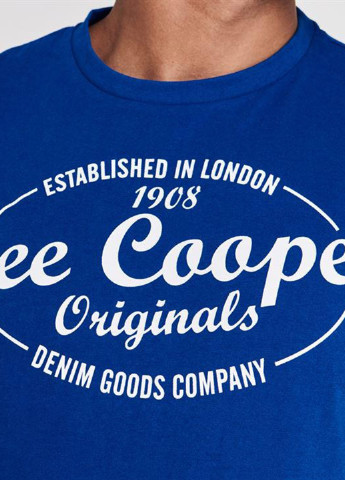 Синяя футболка Lee Cooper