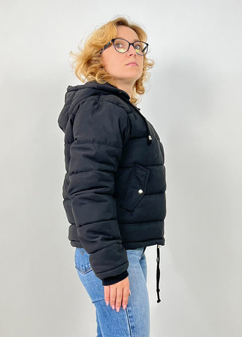 Чорна демісезонна куртка куртка-піджак Boohoo