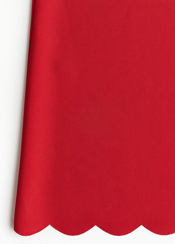 Красное деловое, кэжуал платье H&M однотонное