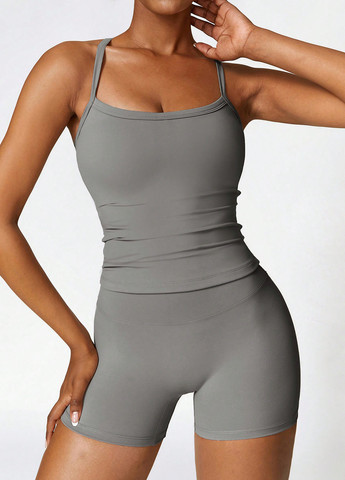 Костюм (топ, шорти) SHEIN (341532949)