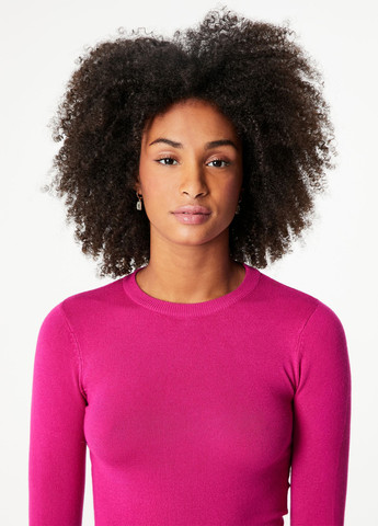 Фуксиновий (колору Фукія) демісезонний джемпер джемпер Jennyfer