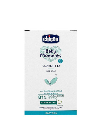 Детское мыло мягкая пена Baby Moments, 100 г (10398.00) Chicco (254067722)