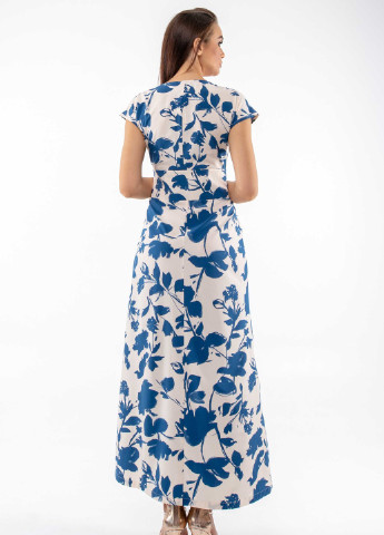 Молочное кэжуал платье Ри Мари однотонное