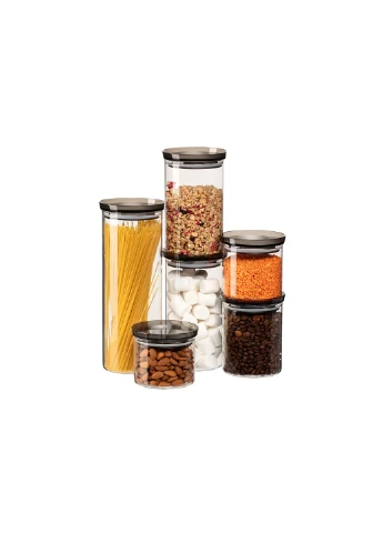 Набір з 3 банок для зберігання продуктів Fresh Ardesto (255274405)