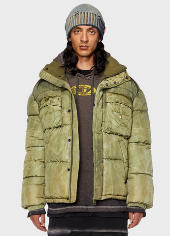 Зелена зимня куртка Diesel