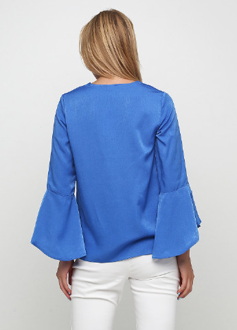 Светло-синяя демисезонная блуза Heine