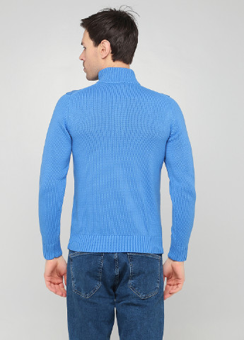 Синий демисезонный свитер Lands' End