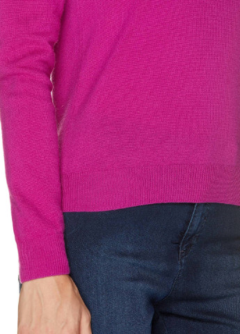 Фуксиновый демисезонный свитер United Colors of Benetton