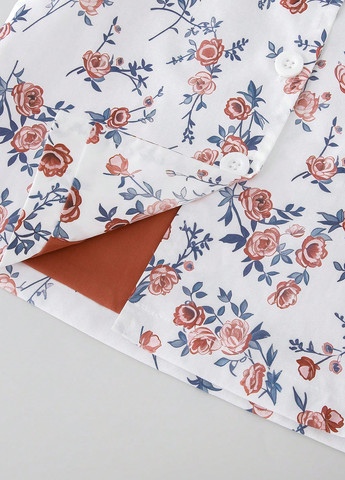 Белая демисезонная куртка SHEIN