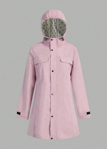 Розовая демисезонная куртка SHEIN