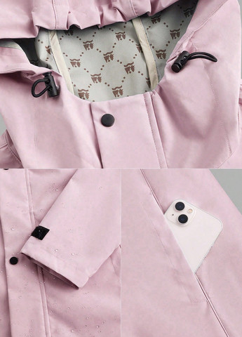 Розовая демисезонная куртка SHEIN