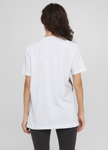 Белая летняя футболка Comeor