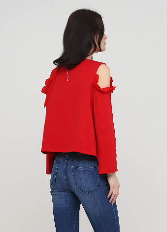 Червона демісезонна блуза Only