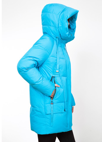 Синяя зимняя куртка куртка-пальто Peercat