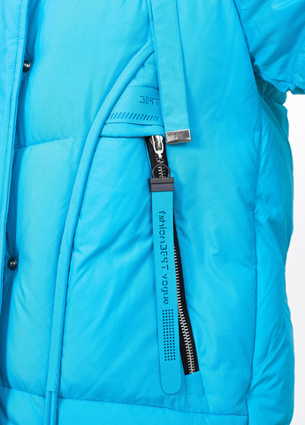 Синяя зимняя куртка куртка-пальто Peercat