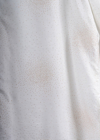 Молочна демісезонна блуза-сорочка з принтом в68 Luxik