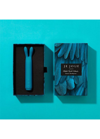 Вібратор із вушками - Rabbit Bullet Vibrator Teal, глибока вібрація Je Joue (254152131)