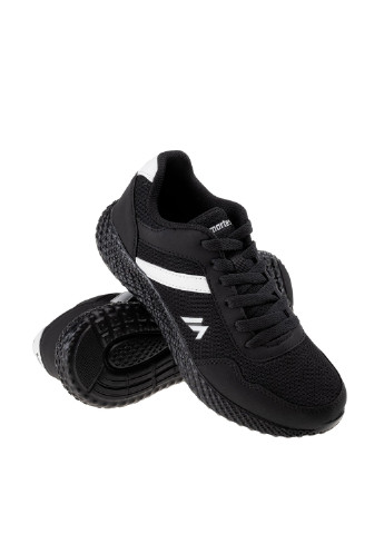 Черные демисезонные кроссовки Martes MALBIEN TEEN-BLACK/WHITE