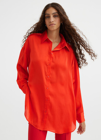 Червона демісезонна блузка H&M