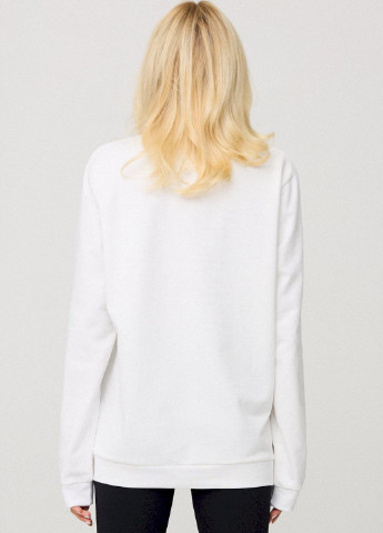 Белый світшот жіночий oversize /no flis/ YAPPI (254659350)