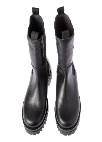 Черные осенние полусапоги KANNA