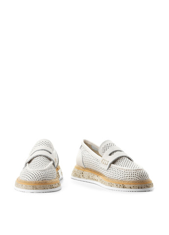 Le'BERDES Туфлі лофери бежевий з натуральна шкіра, україна — літо (294097531)