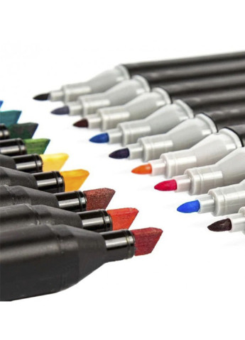 Набір скетч-маркерів 36 шт для малювання двосторонніх Good Idea (252527869)