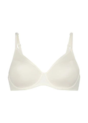 Білий балконет бюстгальтер Hunkemoller з кісточками поліамід